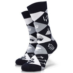 40YARDS American Football Icons Socken